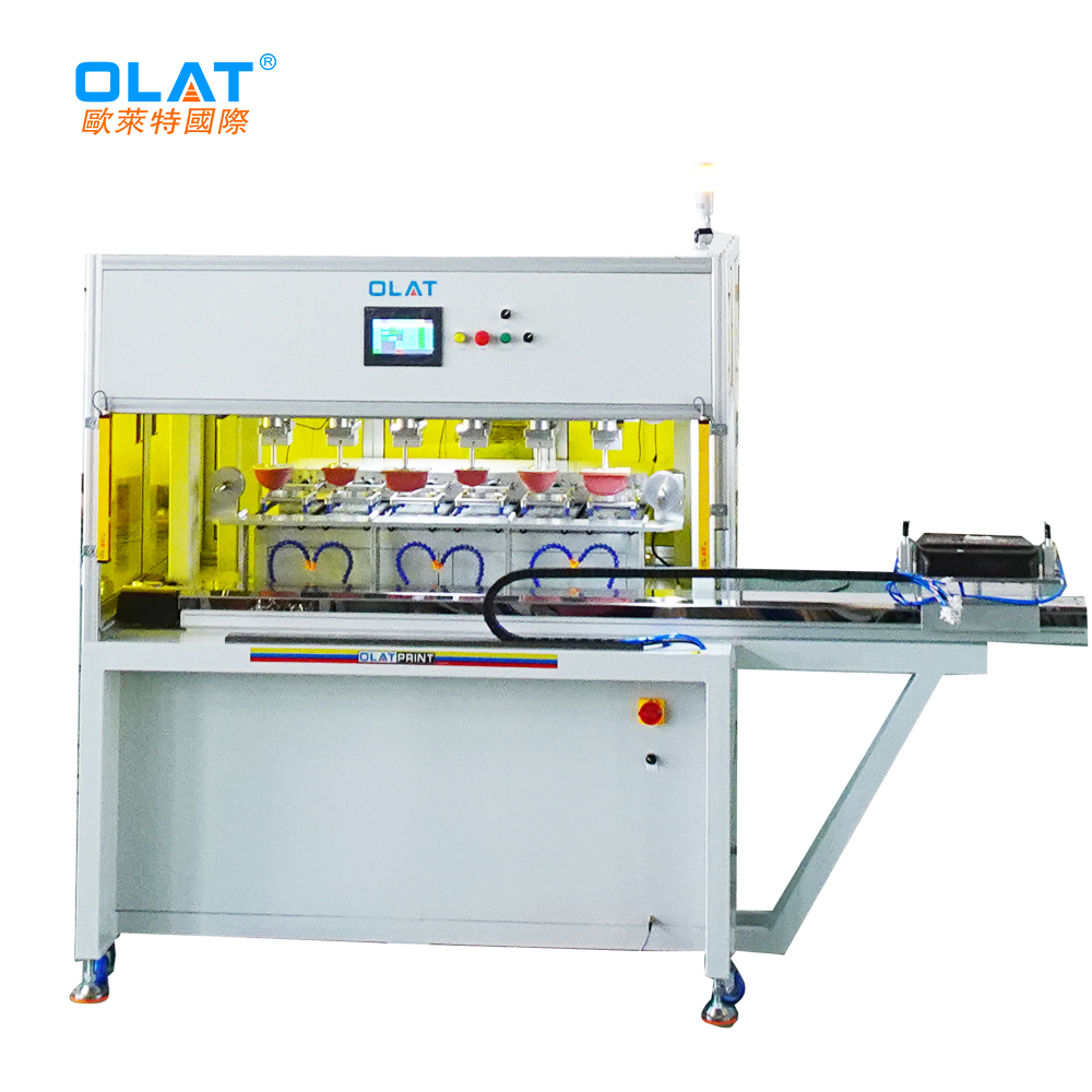 Thiết bị in pad đưa đón nhiều màu servo