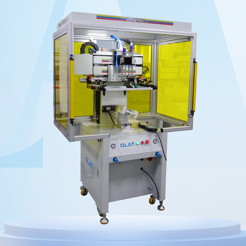 Máy in màn hình servo quay tự động OS-400FA